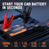 Jump Starter 1600A Peak Portable Jump Starter for Car